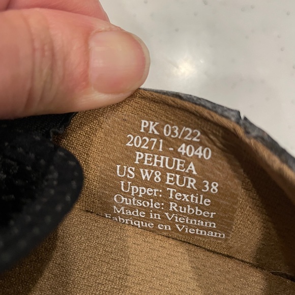 Olukai PEHUEA Slip On Sneakers Loafers Shoes Charcoal Black Women's Size 8 - Picture 2 of 9